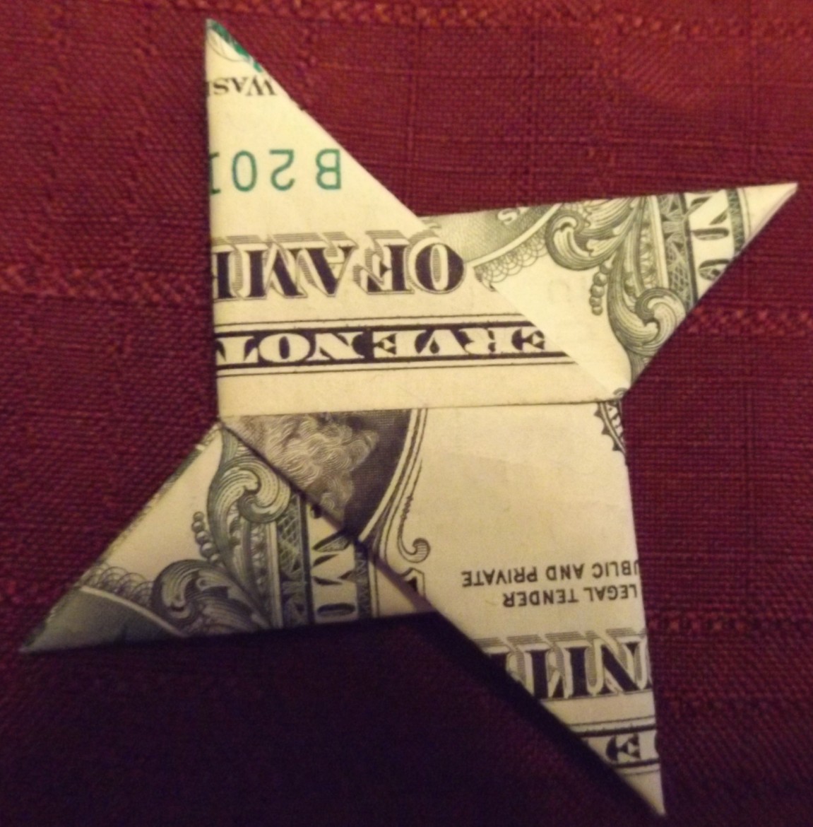 Joshua's-Origami-Folded-$1-Bills
